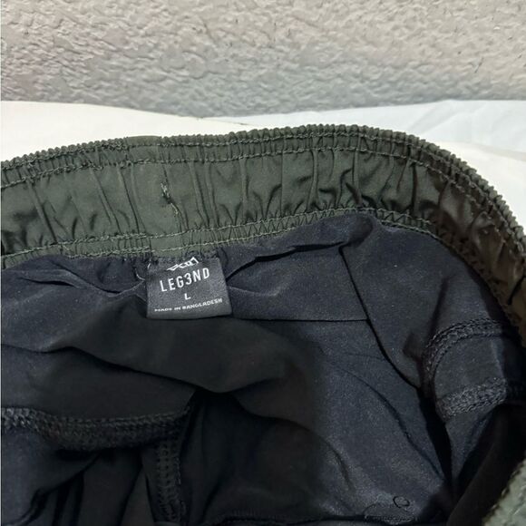 Leg3nd Green  Draw string shorts large - Picture 6 of 8